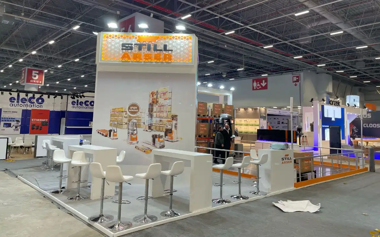 Lojistik Firması Fuar Stand Uygulaması - Görsel 2