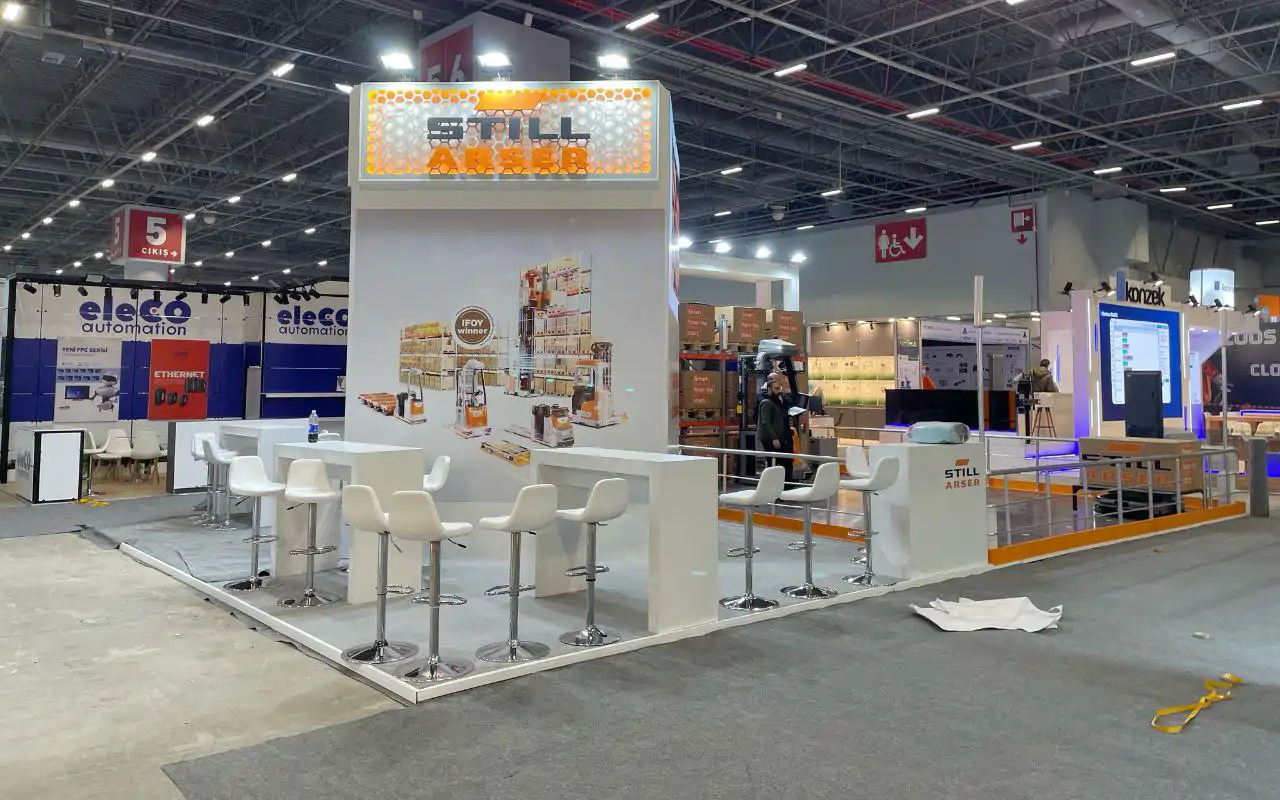 Lojistik Firması Fuar Stand Uygulaması - Görsel 2