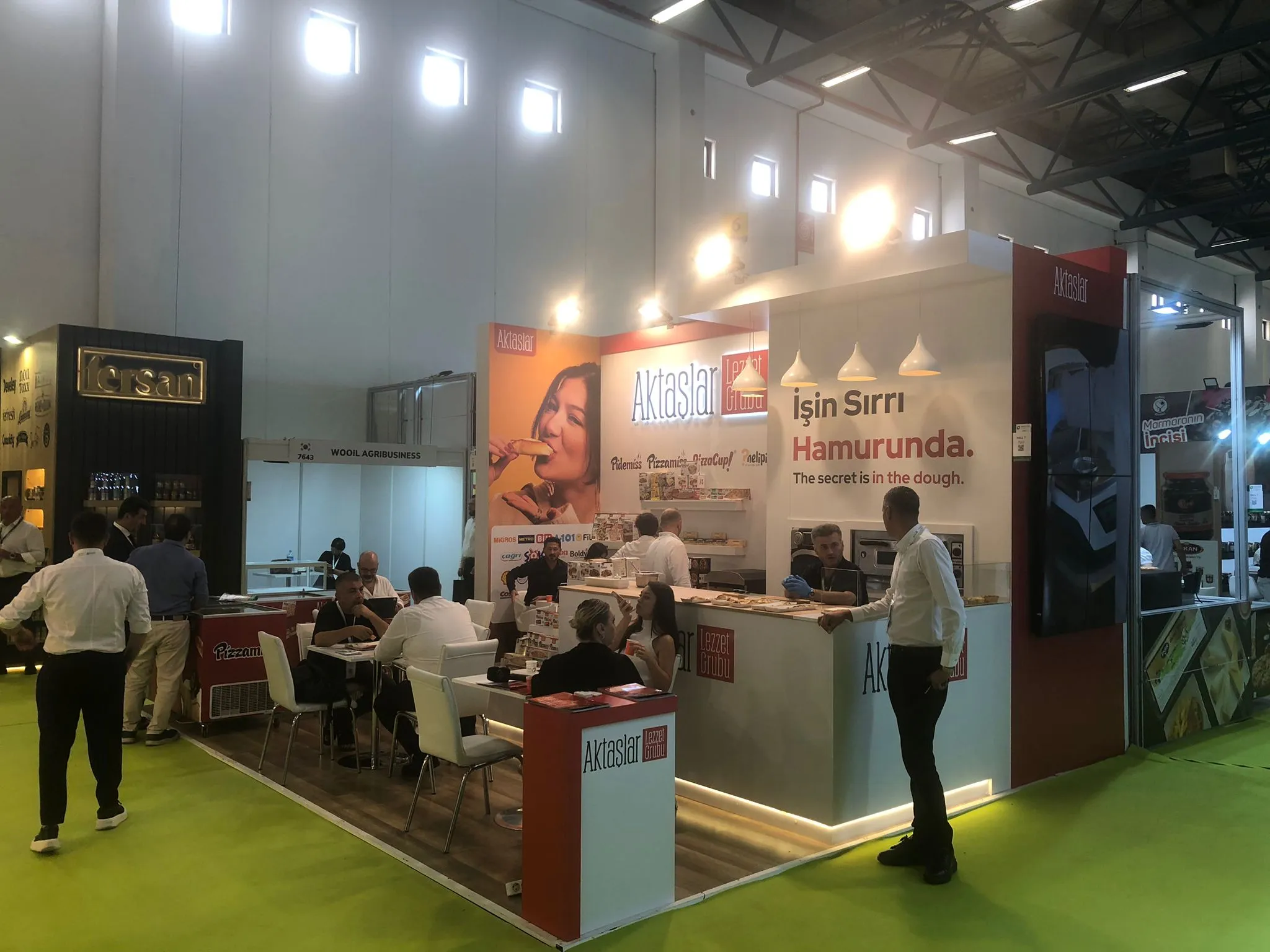 Worldfood 2025 fuarı stand konsepti - Görsel 2